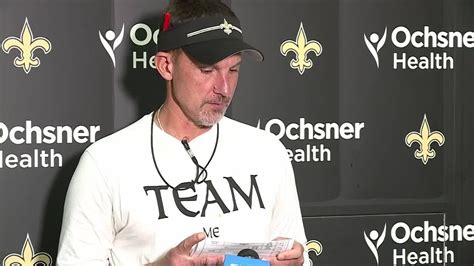 Interview Saints Hc Dennis Allen Aug Youtube