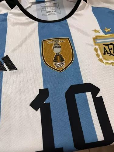 Camiseta Selecci N Argentina Campeon Copa America Messi En Venta En