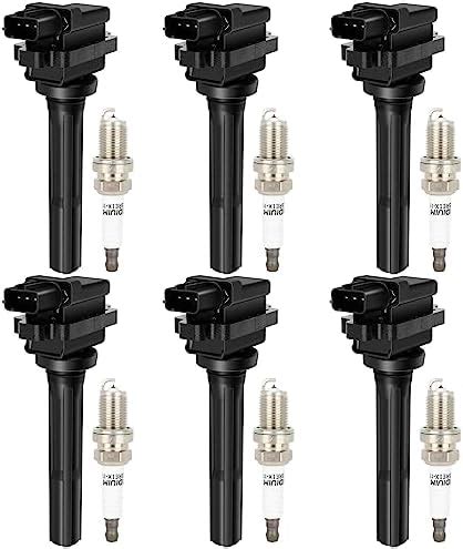 Amazon ECCPP UF237 6 Ignition Coils With 6 Iridium Spark Plugs