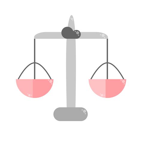 Scales Of Justice And Law Weight Lifting Equipment Icon Illustration 39324671 Png