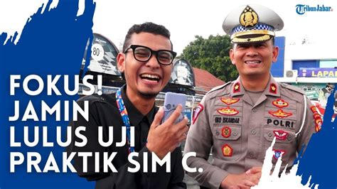 TIPS LULUS 100 Uji Praktik SIM C Polrestabes Bandung Fokus Jangan