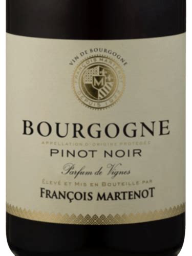 2020 Francois Martenot Bourgogne Pinot Noir Vivino US