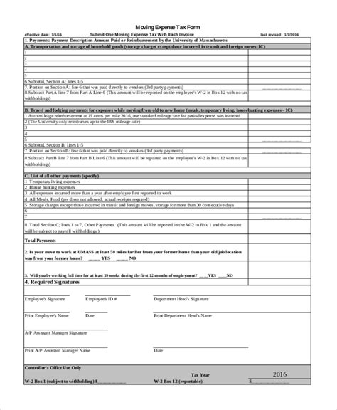 Free 22 Sample Tax Forms In Pdf Excel Ms Word