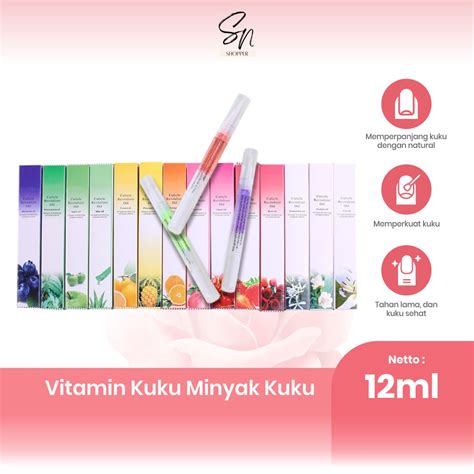 Jual Vitamin Kuku Minyak Kuku Cuticle Revitalizer Oil | Shopee Indonesia