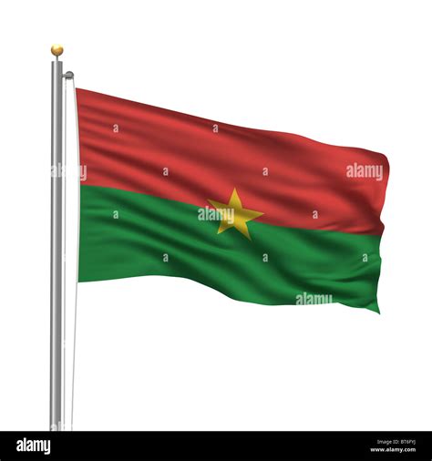 Flag Of Burkina Faso Stock Photo Alamy