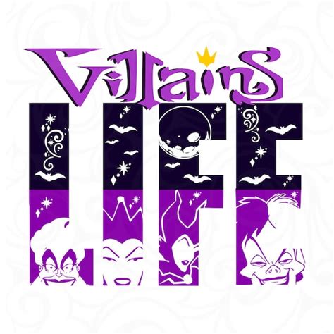 Free 124 Disney Villains Svg SVG PNG EPS DXF File