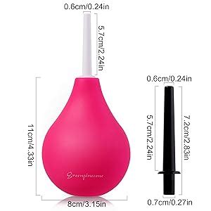 Greenpinecone Ml Silikon Anal Sp Lung Analdusche Und Vaginaldusche Amazon De Drogerie