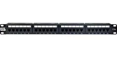 Patch Panel 24 Portas Cat5e Soho Plus Furukawa Sohoplus Frete grátis