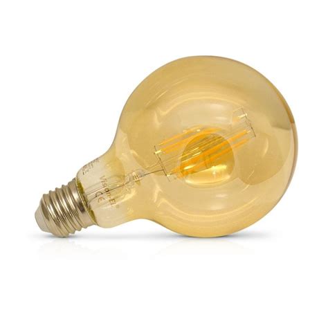 Ampoule LED E27 Globe 4W COB Filam Boutique Officielle Miidex Lighting