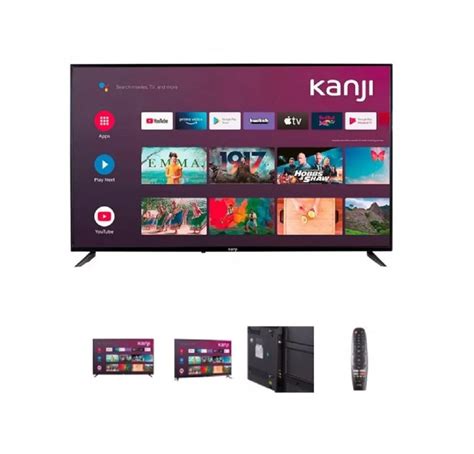 Kanji Tv Led Smart Kj Mt Led Hd Smart Hey Google Negro En