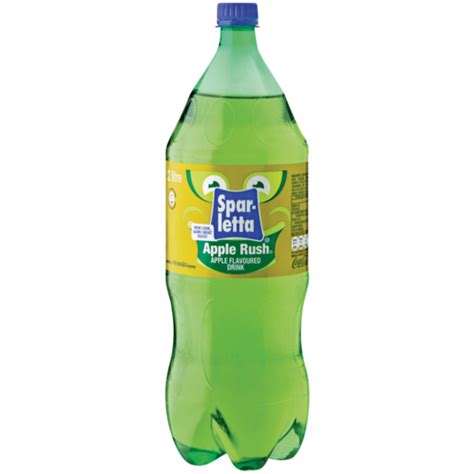 Spar Letta Apple Rush Soft Drink Bottle 2l Flavoured Soft Drinks