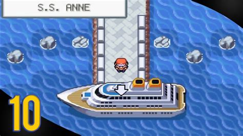 Pokemon Fire Red Walkthrough Part 10 S S Anne YouTube