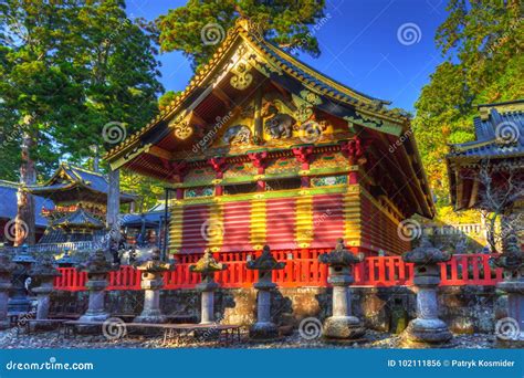 Architecture of Toshogu Shrine Temple in Nikko Editorial Photo - Image ...