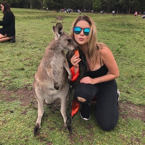 Кенгуру нападают на туристов из-за морковки | Пикабу