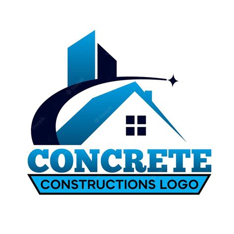 Premium Vector Concrete And Construction Logo Design For Real Estate Logo