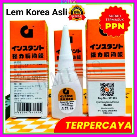 Lem Korea Asli Original Lem Power Gule Lazada Indonesia