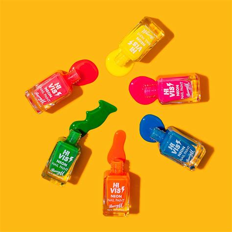 Barry M Fun Beauty Product Photography In Bright Colours Marianne Taylor