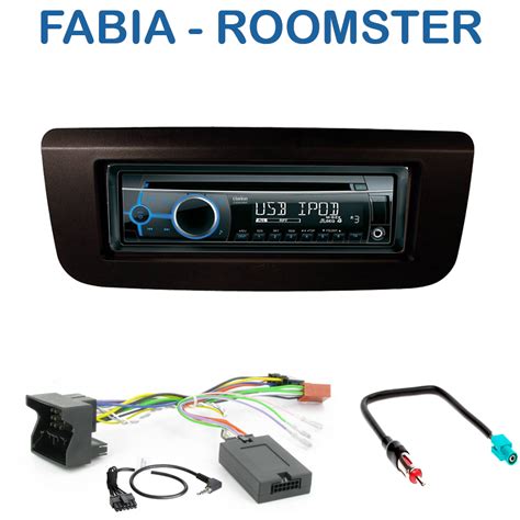 Autoradio Din Skoda Fabia Roomster Avec Cd Usb Mp Bluetooth Skoda