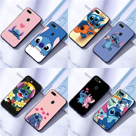 OPPO A3 A3S A5 A5S A7 A12 A12E A9 2020 Soft Silicone Case Cover Stitch