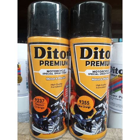 Jual Pilok Pilox Cat Semprot Diton Premium Oren Orange Repsol Beat