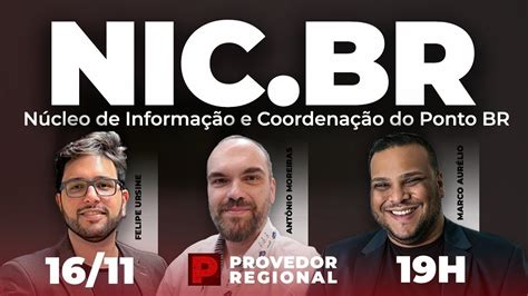 Nic Br Tudo Sobre O N Cleo De Informa O E Coordena O Do Ponto Br