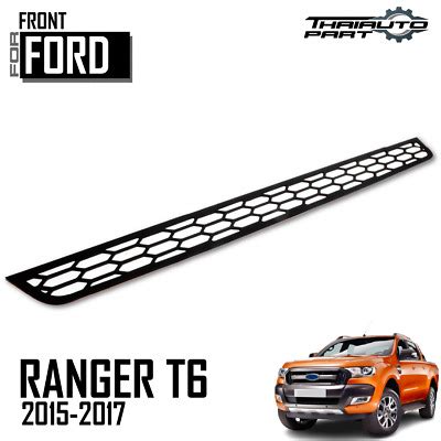 Schwarze Stossstange Billet Lower Grille For Ford Ranger T Px