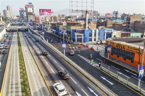 Alcalde De Lima Inauguró Ampliación De Paseo De La República En Límite