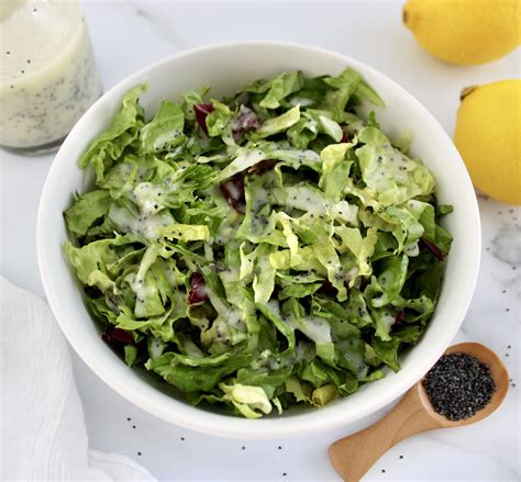 Lemon Poppy Seed Dressing Keto Cooking Christian