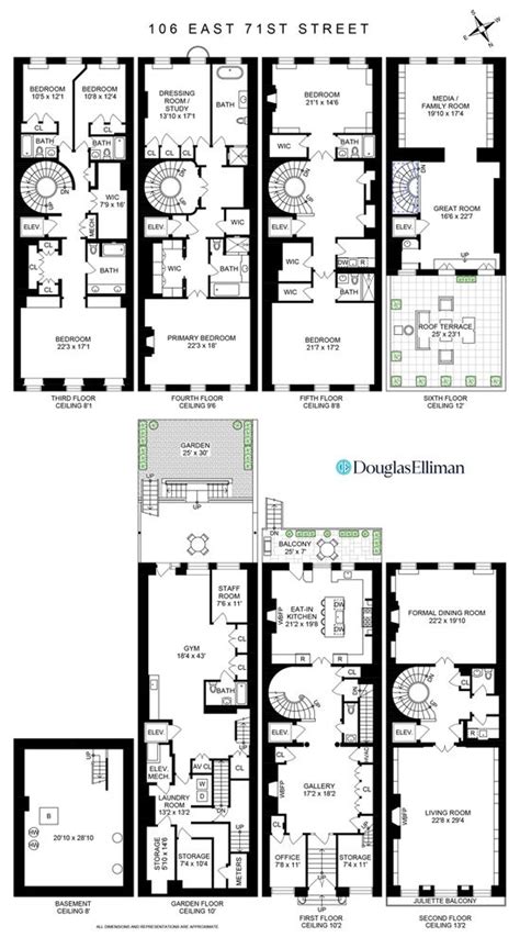 106 East 71st Street NA New York NY 10021 Sales Floorplans