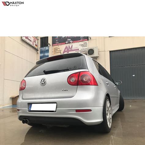 Paragolpes Trasero Maxton Vw Golf R Con Salida Escape L Am Shop