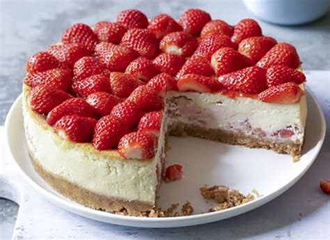 Cheesecake La Fraise Cuisinethermomix Recettes Sp Ciales