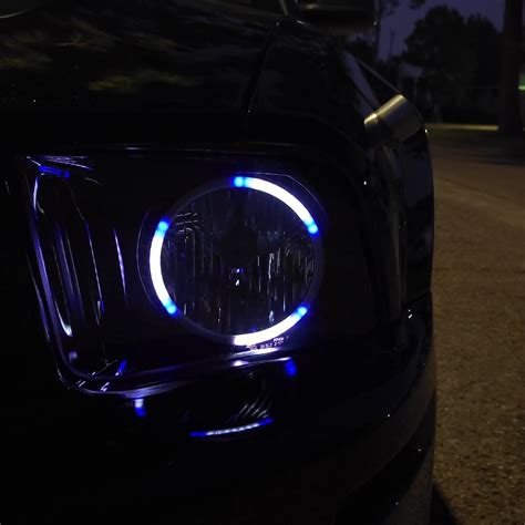 2005-09 Ford Mustang RGB Halo Headlights (V2) – Simp Built