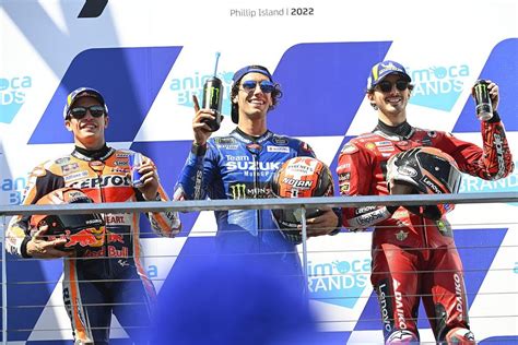 Hasil MotoGP Australia Sengit Alex Rins Menang Usai Kalahkan Marquez