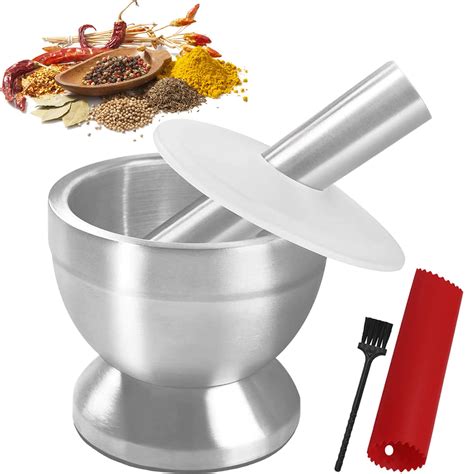 Amazon Keissco Stainless Steel Mortar And Pestle Set Spices