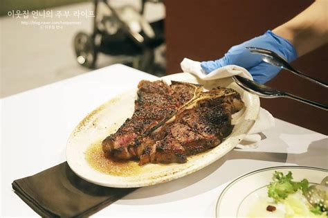 분위기 좋은 티본 스테이크 3대 맛집 놉스 광교아브뉴프랑 네이버 블로그