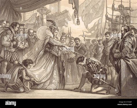 Queen Elizabeth Knighting Francis Drake Hi Res Stock Photography And