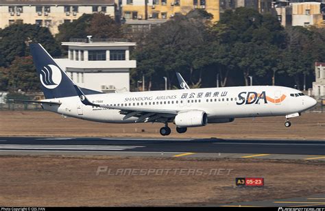 B Shandong Airlines Boeing N Wl Photo By Ces Fan Id