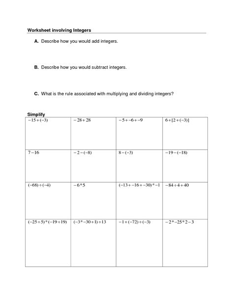 Ordering Rational And Irrational Numbers Worksheets