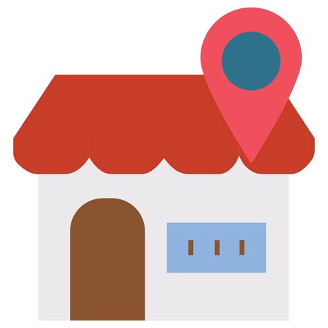 market location   easily edit  modify  vector art