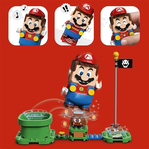 Juguete de Construcción Interactivo Pack Inicial Aventuras con Mario