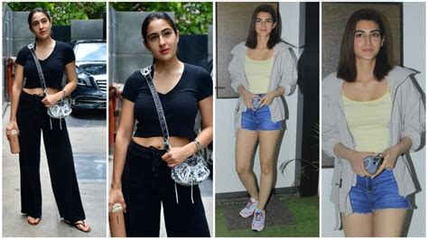 Sara Ali Khan And Kriti Sanon S Chic Looks Serve Up Major Summer