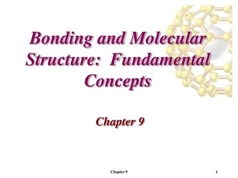 Ppt Bonding And Molecular Structure Fundamental Concepts Powerpoint