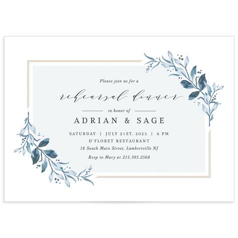 Rehearsal Dinner Invitations The Knot