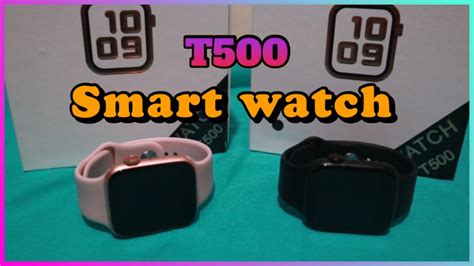 Unboxing T500 Smartwatch Youtube