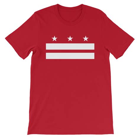 Washington DC Flag T-Shirt – Trip Hacks DC Store