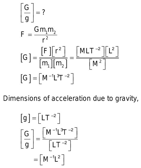 The Dimensions Of Universal Gravitational Constant Are :-, 53% OFF