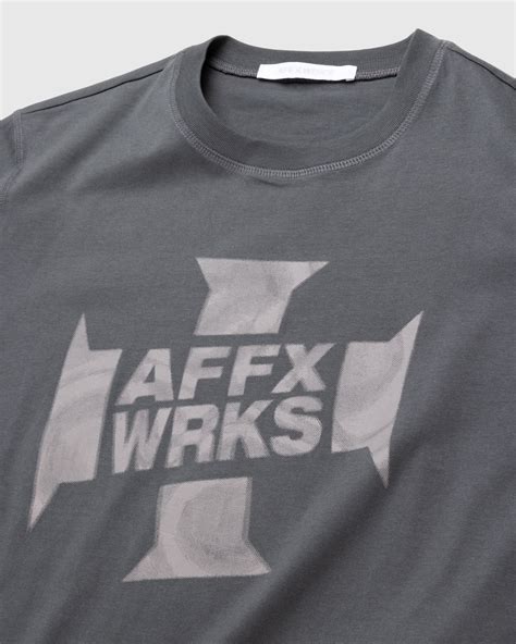 Affxwrks Major Sound T Shirt Washed Black Highsnobiety Shop