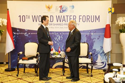 Di World Water Forum Ke 10 Menteri PUPR RI Ajak JICA Perkuat Kerjasama