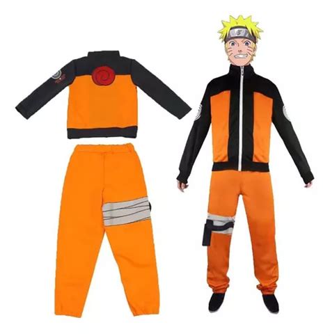 Traje De Disfraz De Naruto Uzumaki Para Niños Meses Sin Interés