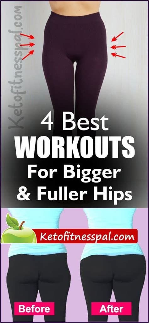 How To Get Rid Of Hip Dips 4 Workouts For Bigger And Fuller Hips In